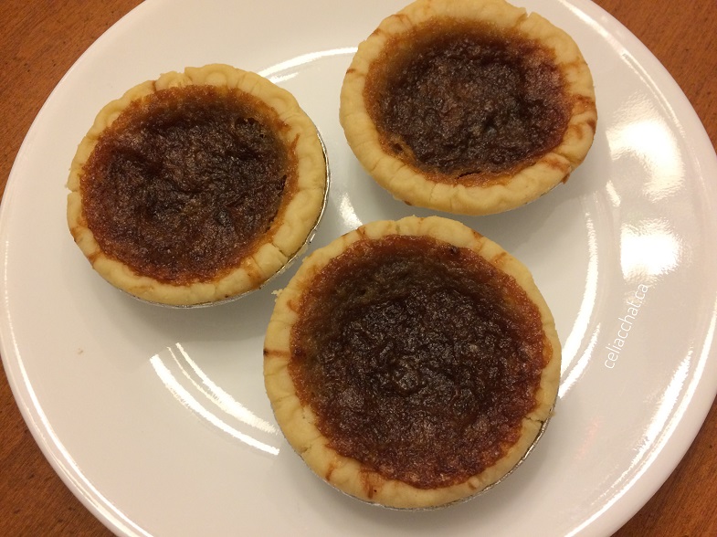 buttertarts on plate